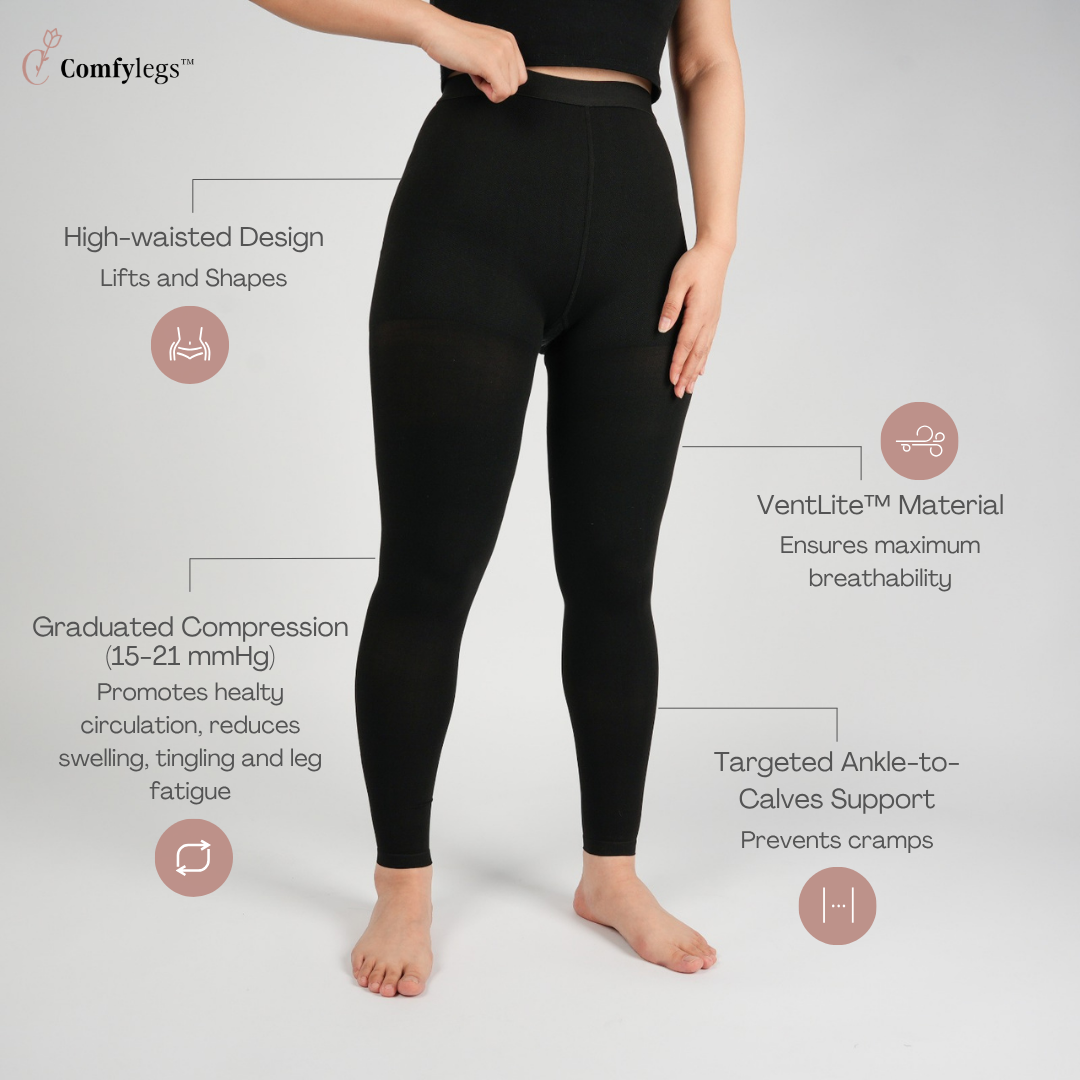 Comfylegs™ High Waisted Compression Leggings